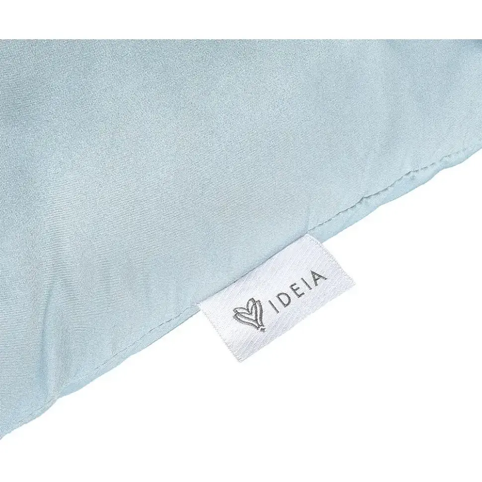 Подушка декоративна Ideia Rain з вишивкою м'ятний 50х50 см (8-32196) - фото 3