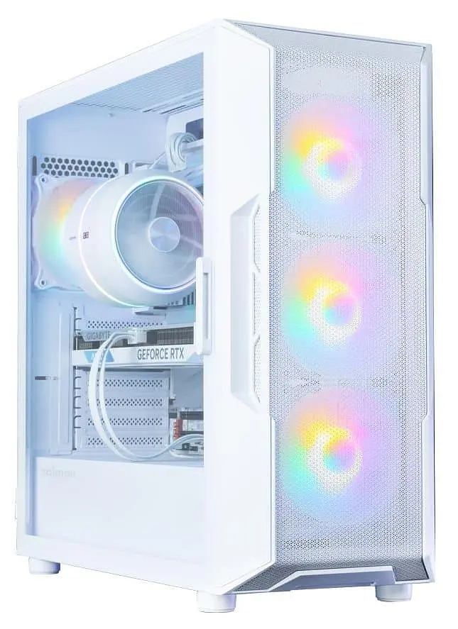 Корпус Zalman I3 Neo V2 из закаленного стекла без блока питания, белый (I3NEOV2WHITE) - фото 5