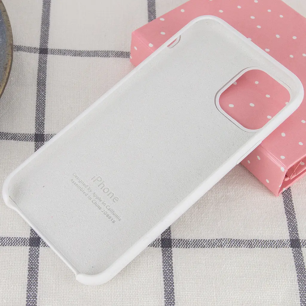 Чохол Silicone Case AA для Apple iPhone 11 Pro Max 6.5" Білий / White - фото 3
