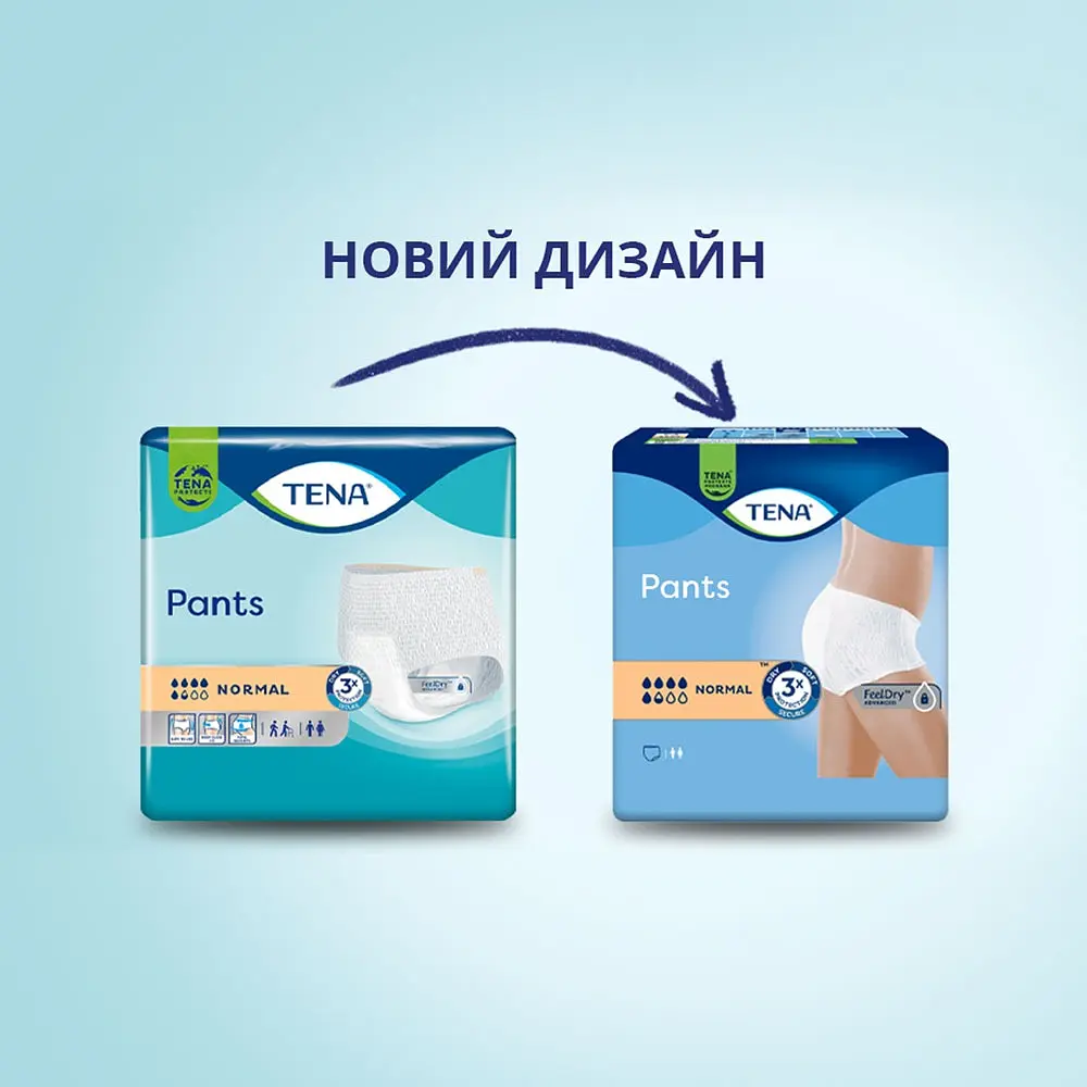 Уцінка. Труси-підгузки для дорослих Tena Pants Normal Large 30 шт. - фото 3