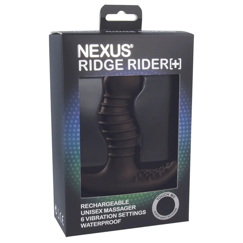 Stymulator prostaty Nexus Ridge Rider+, 12.7 см czarny - фото 3