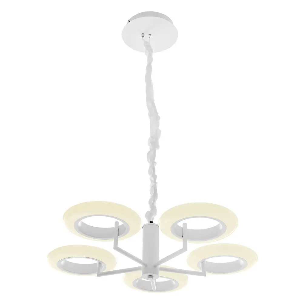 Світильник стельовий Brille підвісний світлодіодний для спальні BL-481S/60W LED WH - фото 5