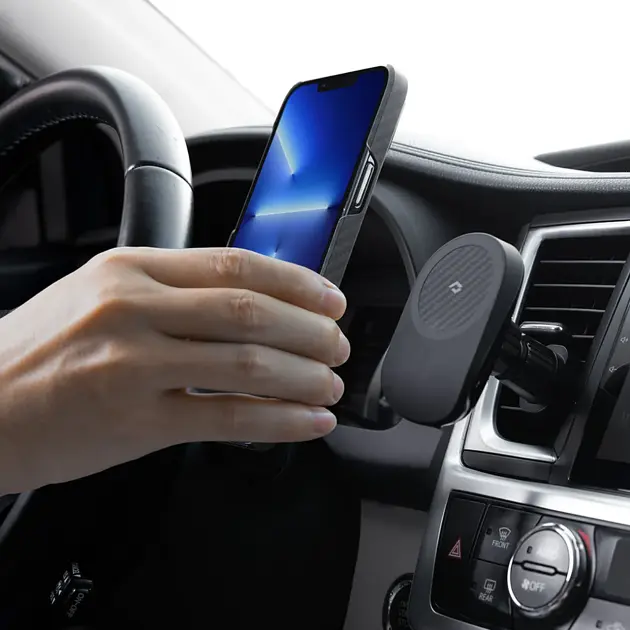 Автотримач Pitaka MagEZ Car Mount Lite Car Vent Black (CM003) - фото 7
