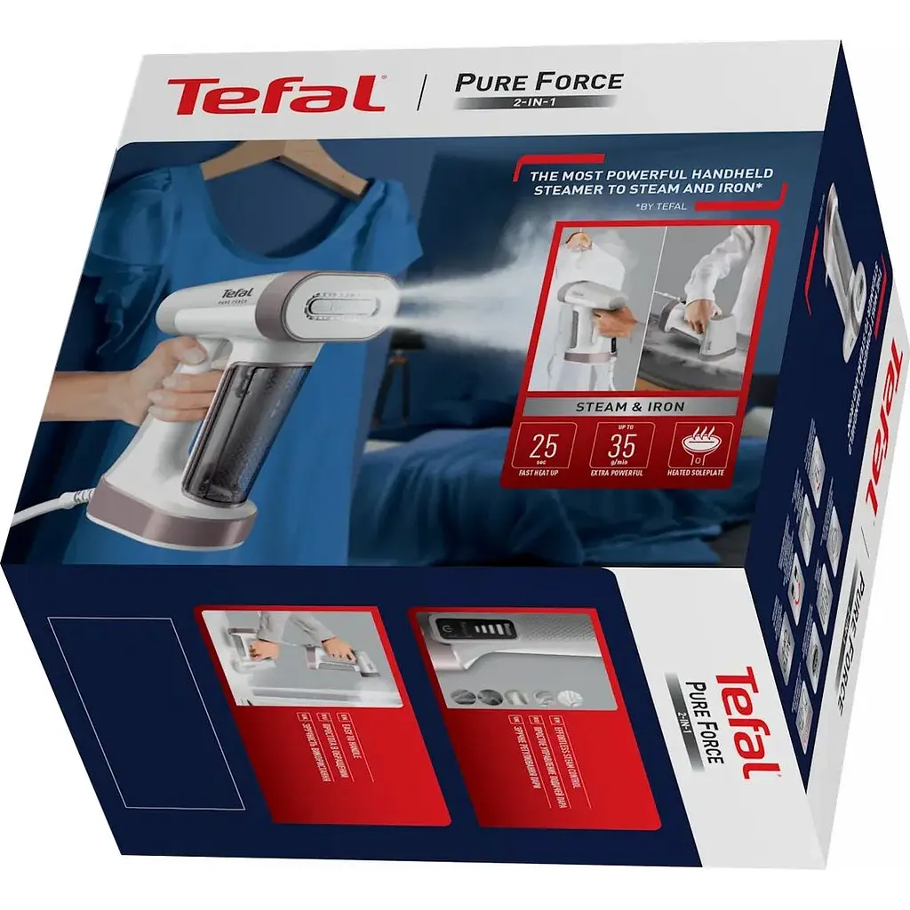 Відпарювач Tefal Pure Force 2in1 DT8720E0 [136369] - фото 5