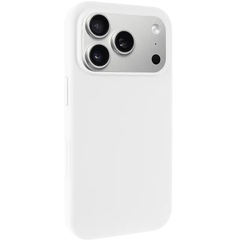 Чохол Epik Silk Full Protective (AA) NO LOGO для Apple iPhone 17 Pro Max / 18 Pro Max (6.9") Білий / White