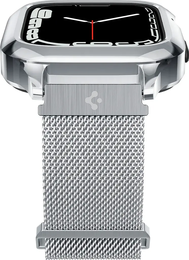 Ремінець Spigen Metal Fit Pro для Apple Watch 42/44/45mm Silver [ACS04584] [85168] - фото 4