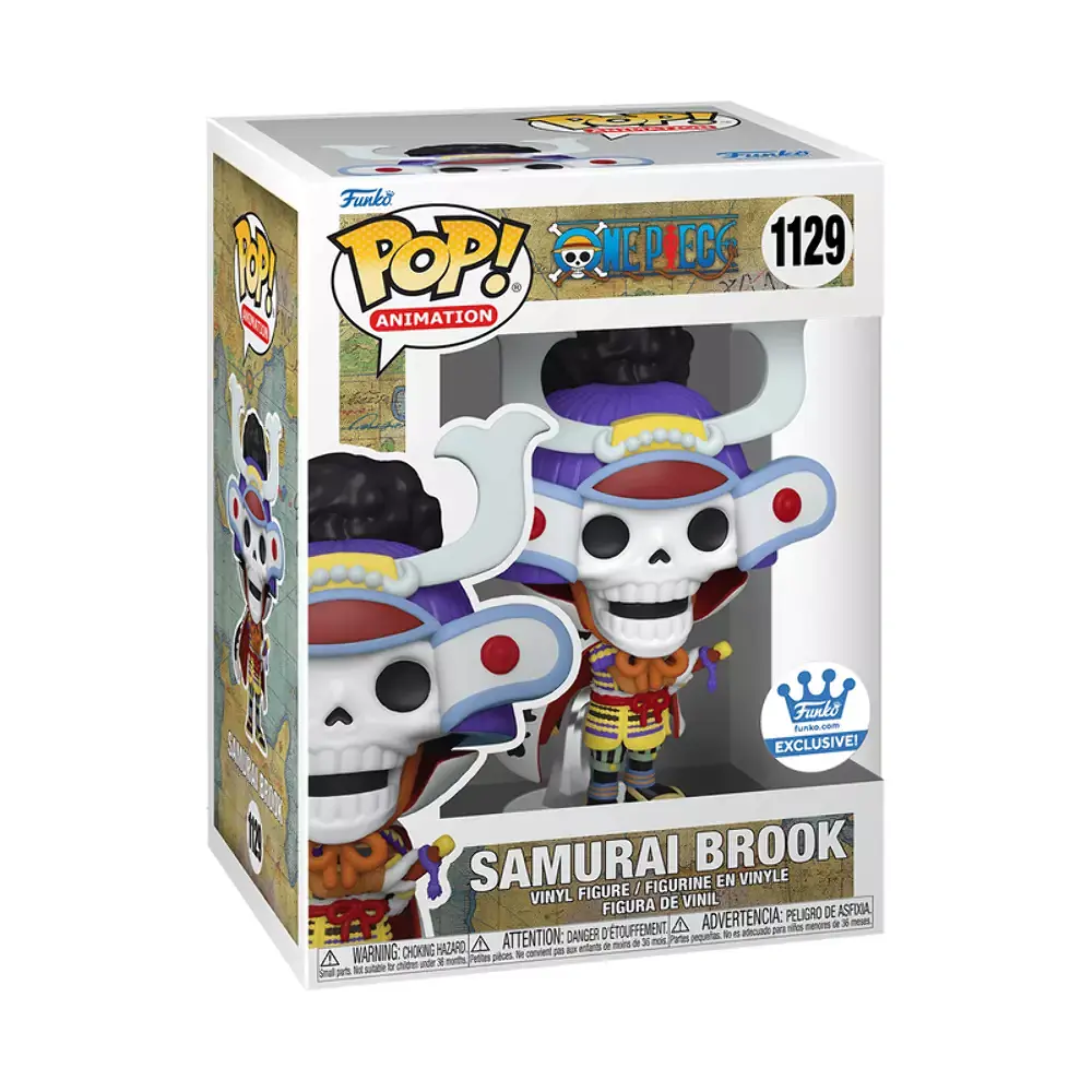 Коллекционная фигурка Funko Pop One Piece Брук One Piece Brook 10 см Exclusive FP OP B 1129E - фото 3