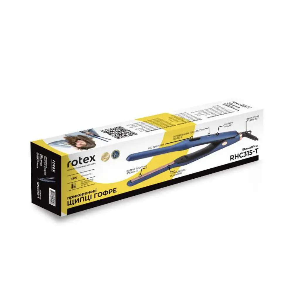 Стайлер-вирівнювач Rotex RHC315-T BasalPRO - фото 5