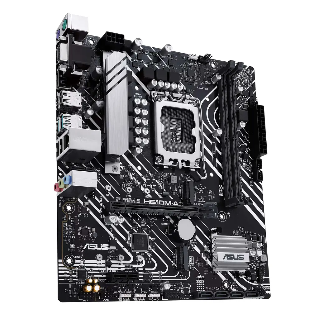 Материнская плата PRIME H610M-A-CSM s1700 H610 2xDDR5 M.2 HDMI D-Sub DP mATX Asus teh0019018 - фото 3