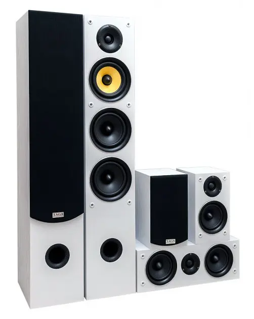 Комплект акустики TAGA Harmony TAV-506 v.2 Set White - фото 1