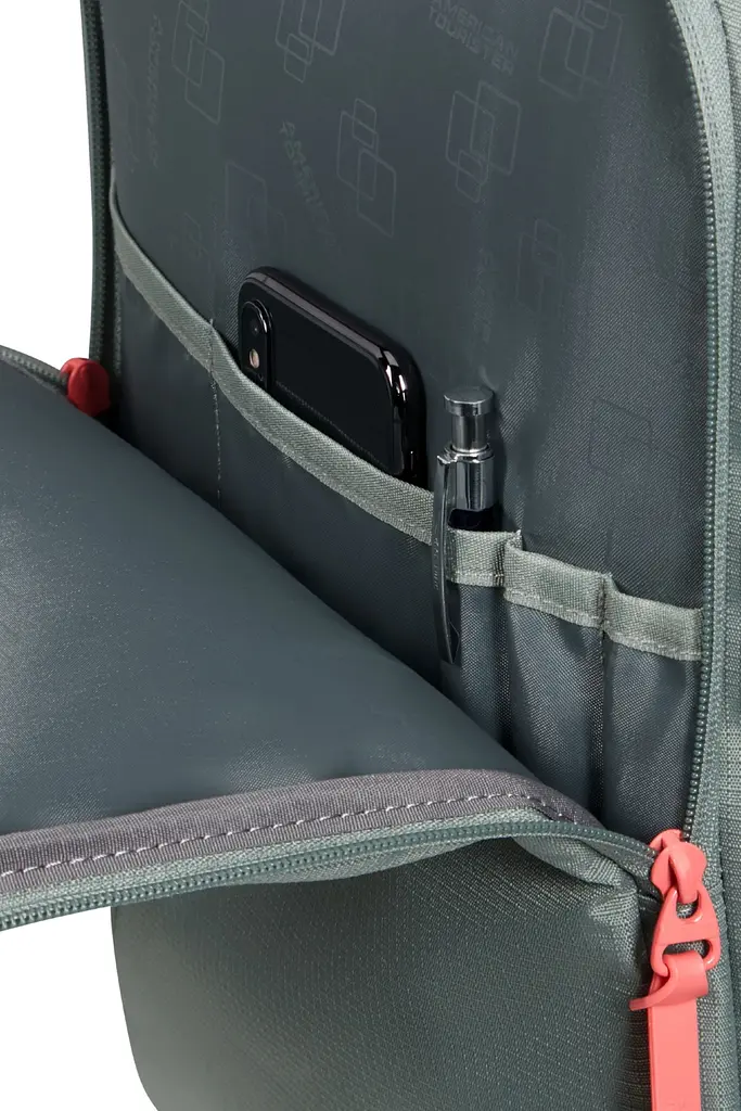 Рюкзак Для Путешествий M 15.6" American Tourister TAKE2CABIN SAGE/CORAL 45x36x20 91G*24005 - фото 14