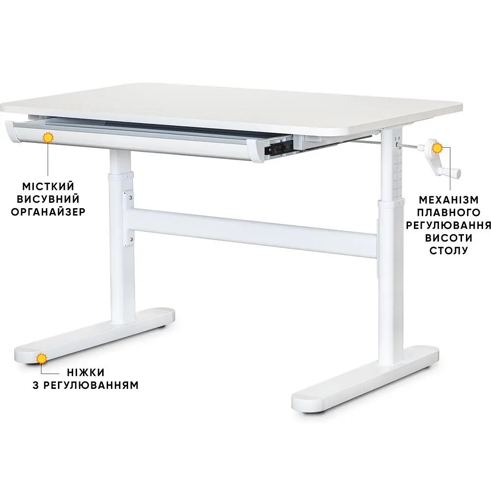 Детский стол Evo-Kids TH-210 Lite White (TH-210 W Lite) - фото 2