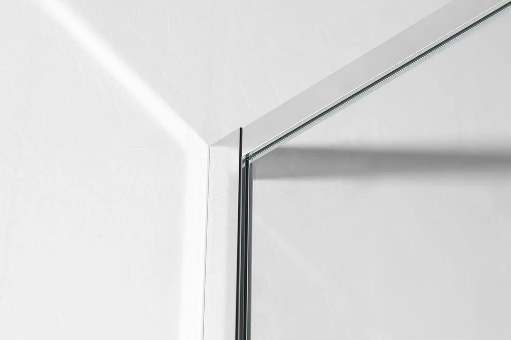 Душова стінка Imprese Walk-In з профілем та тримачем, 110x200 см, скло прозоре хром s09111001TR, прозорий, хром - фото 3