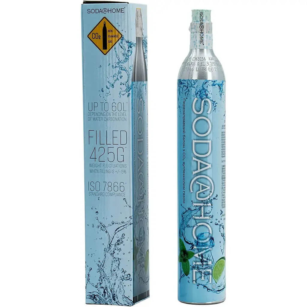 Балон для газування води Soda@Home CO2 425gr [157816] - фото 2