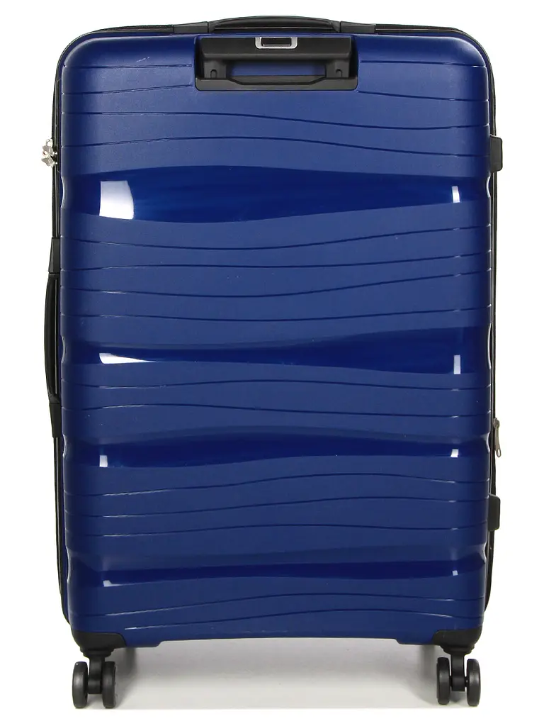 Валіза велика L поліпропілен Worldline Airtex 283 74,5×49×32см 120л Темно-синій - фото 4