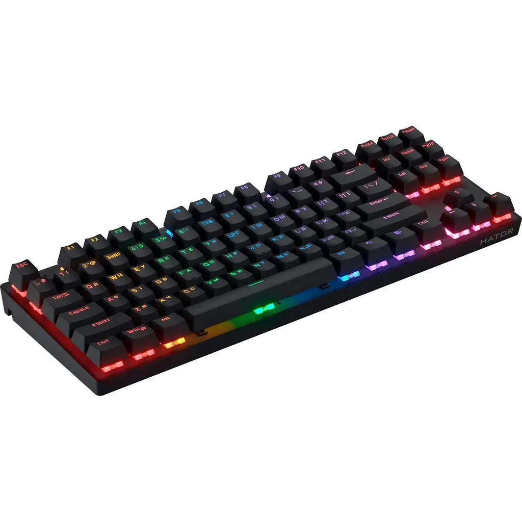 Клавіатура Hator Icefall Mecha TKL Wireless Rainbow Black (HTK287UA) [133361] - фото 2