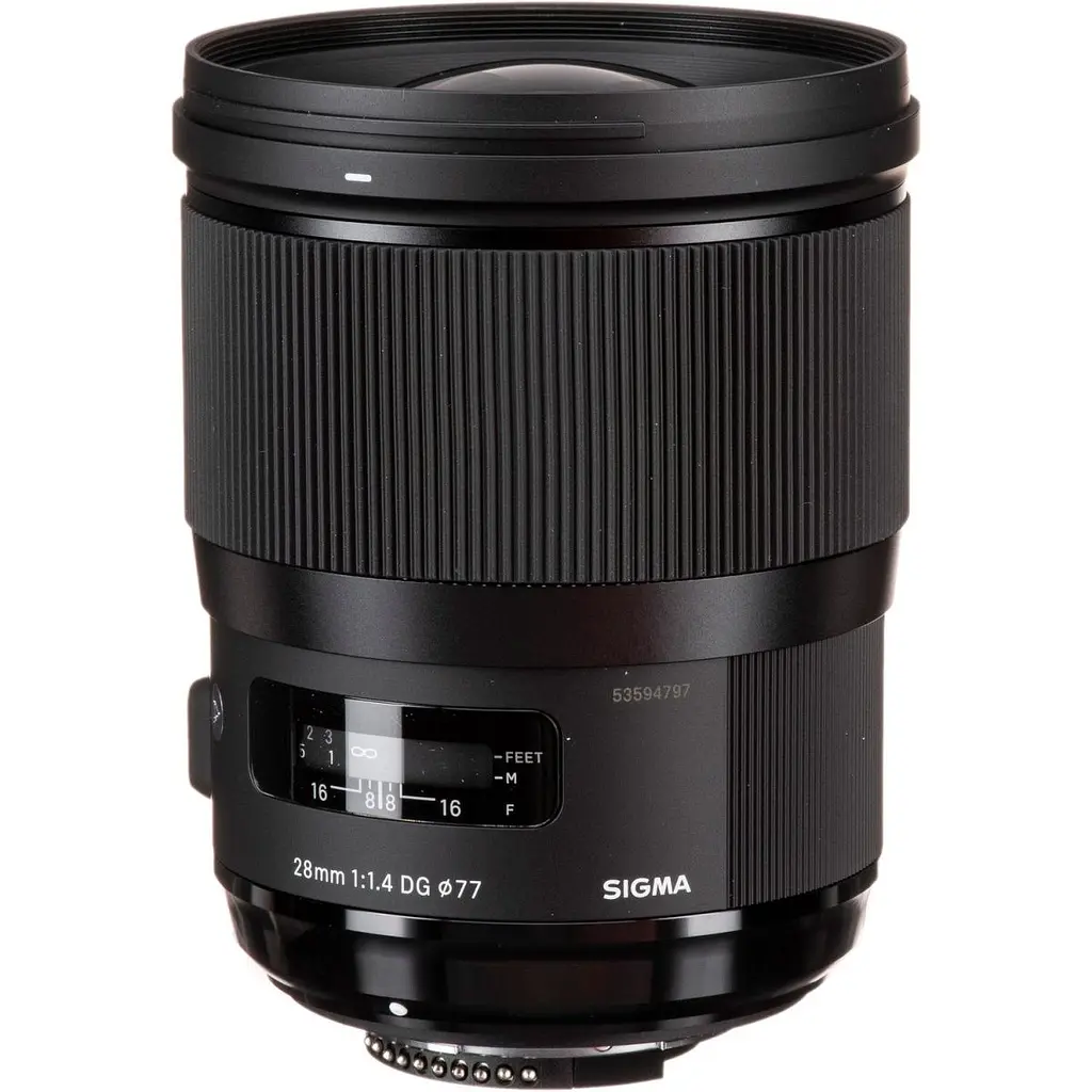 Об'єктив Sigma AF 28mm f/1.4 DG HSM Art Nikon F (00-85126-44155-5) [88513] - фото 4
