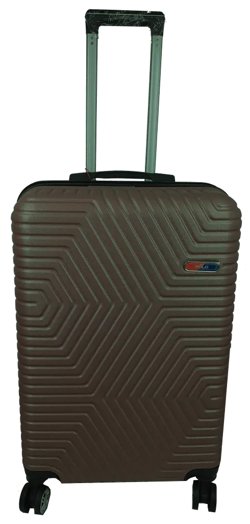 Валіза пластикова GD Polo 70 л 66x42x28 см ABS коричнева - фото 2