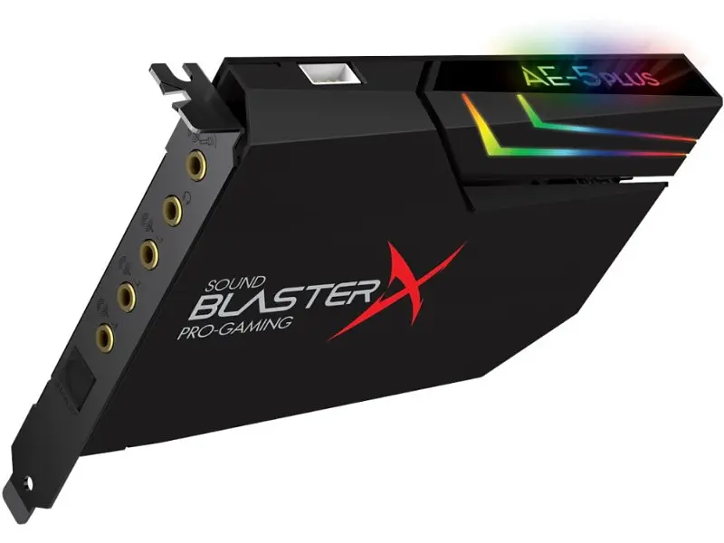 Звукова карта Creative Sound Blaster X AE-5 Plus (70SB174000003) - фото 3