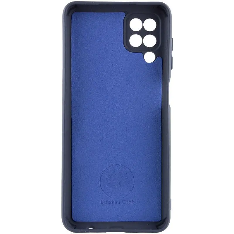 Чохол Silicone Cover Ummi Lakshmi Full Camera (AA) для Samsung Galaxy A12 Синій / Midnight Blue - фото 2