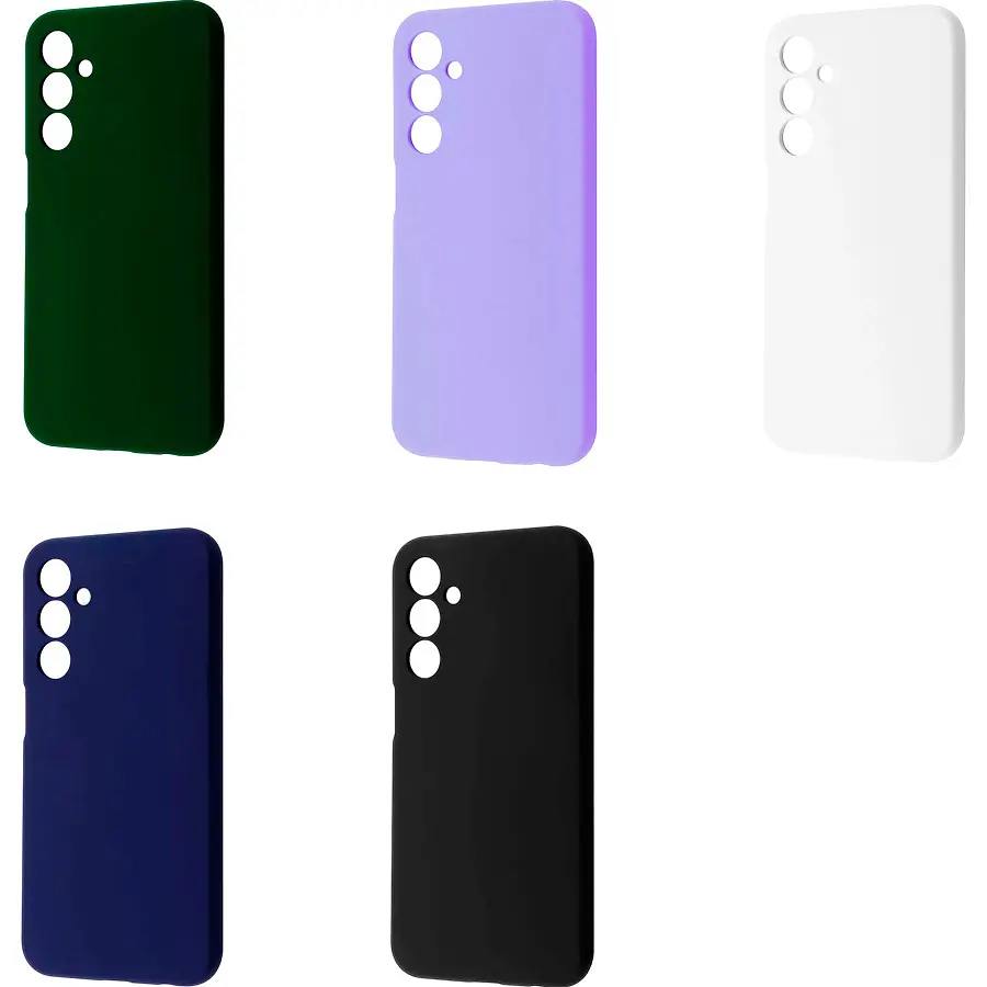 Чехол Wave Full Silicone Cover для Samsung Galaxy A25 Midnight Blue [102892] - фото 4