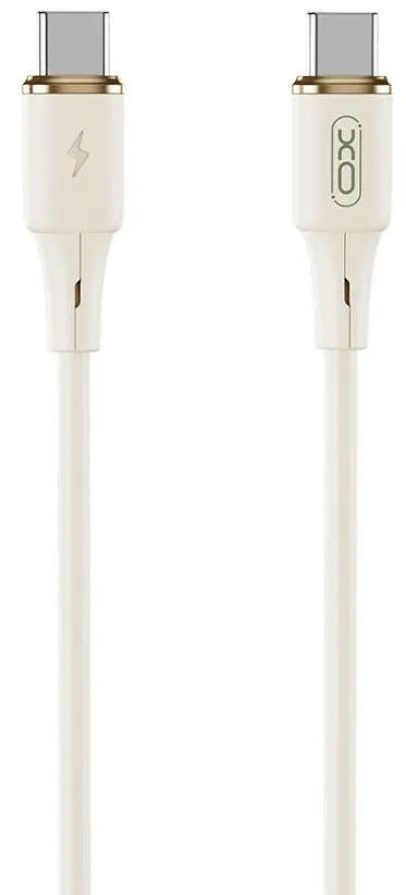 USB Кабель ХО NB-Q261 Type-C-Type-C Silicone 60W 1.0m Beige