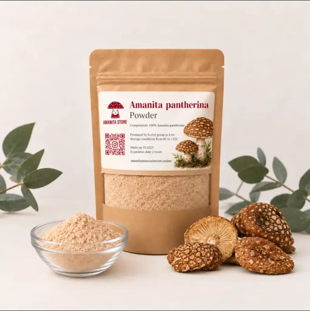 Порошок Amanita store мухомора пантерного 100
