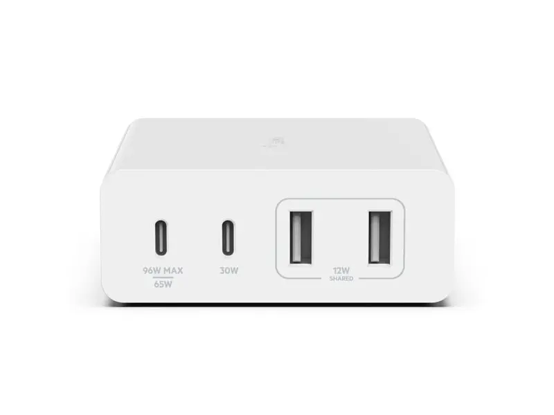 Мережевий зарядний пристрій Belkin Boost Up Charge Pro GaN 4-Ports Charger 108 W White (WCH010VFWH) - фото 5