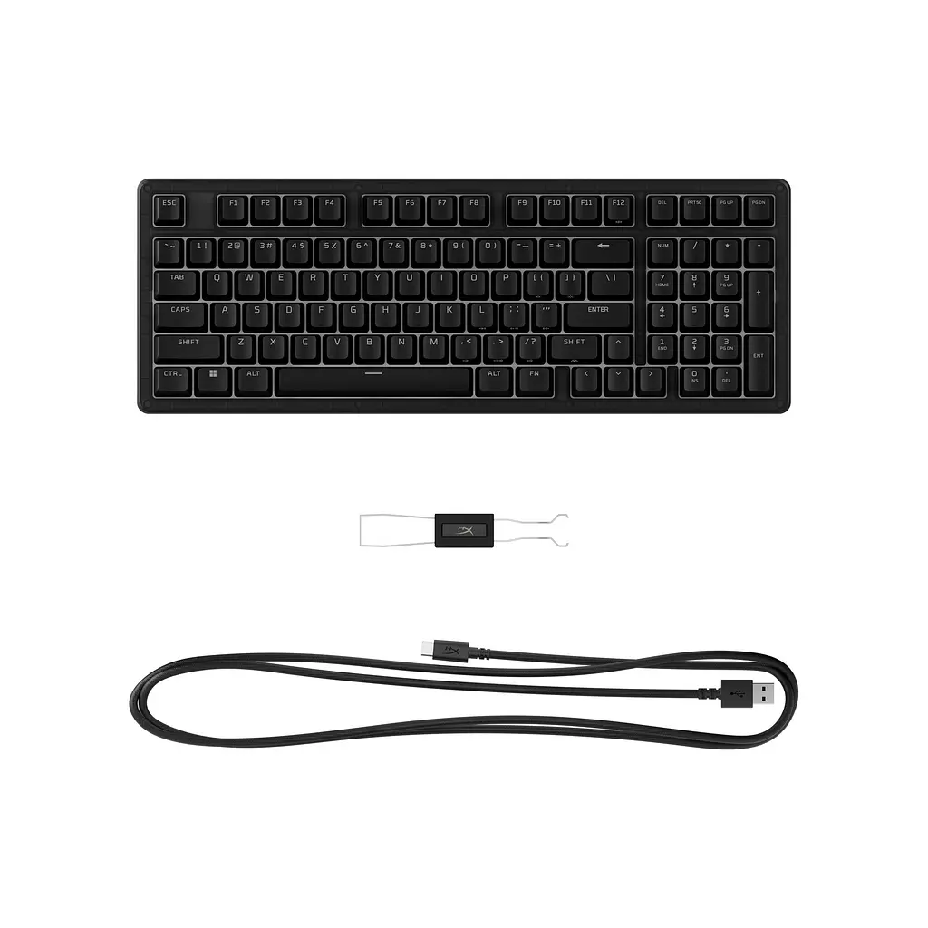 Клавіатура HyperX Origins 2 1800 HX Red USB Black (B4QS4AA) - фото 4