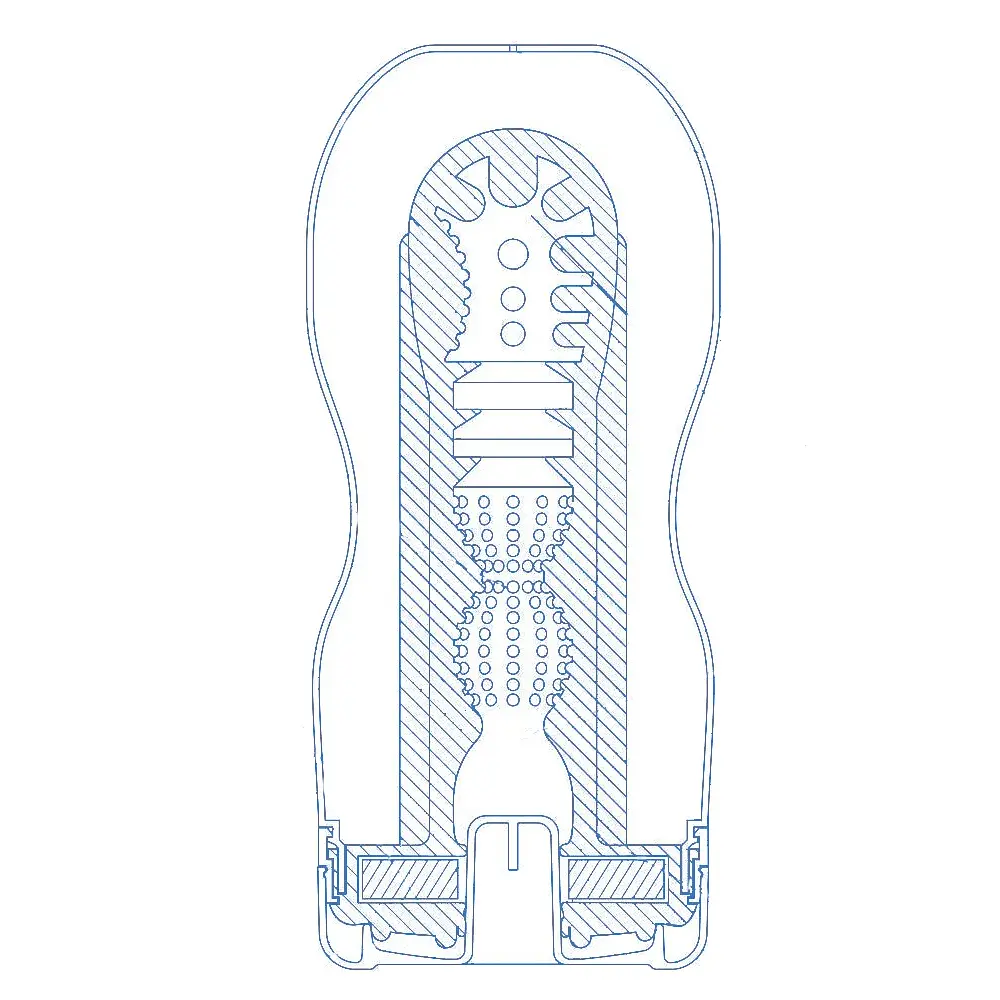 Мастурбатор Tenga Original Vacuum Cup Extra Cool белый - фото 2