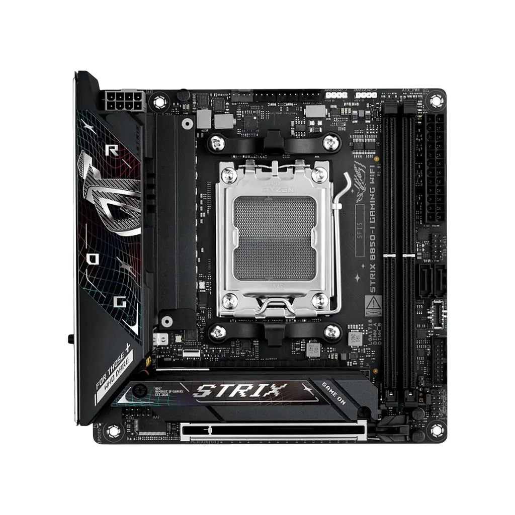 Материнcька плата Asus B850-I ROG Strix Gaming Wi-Fi Socket AM5 (ROG STRIX B850-I GAMING WIFI) - фото 8