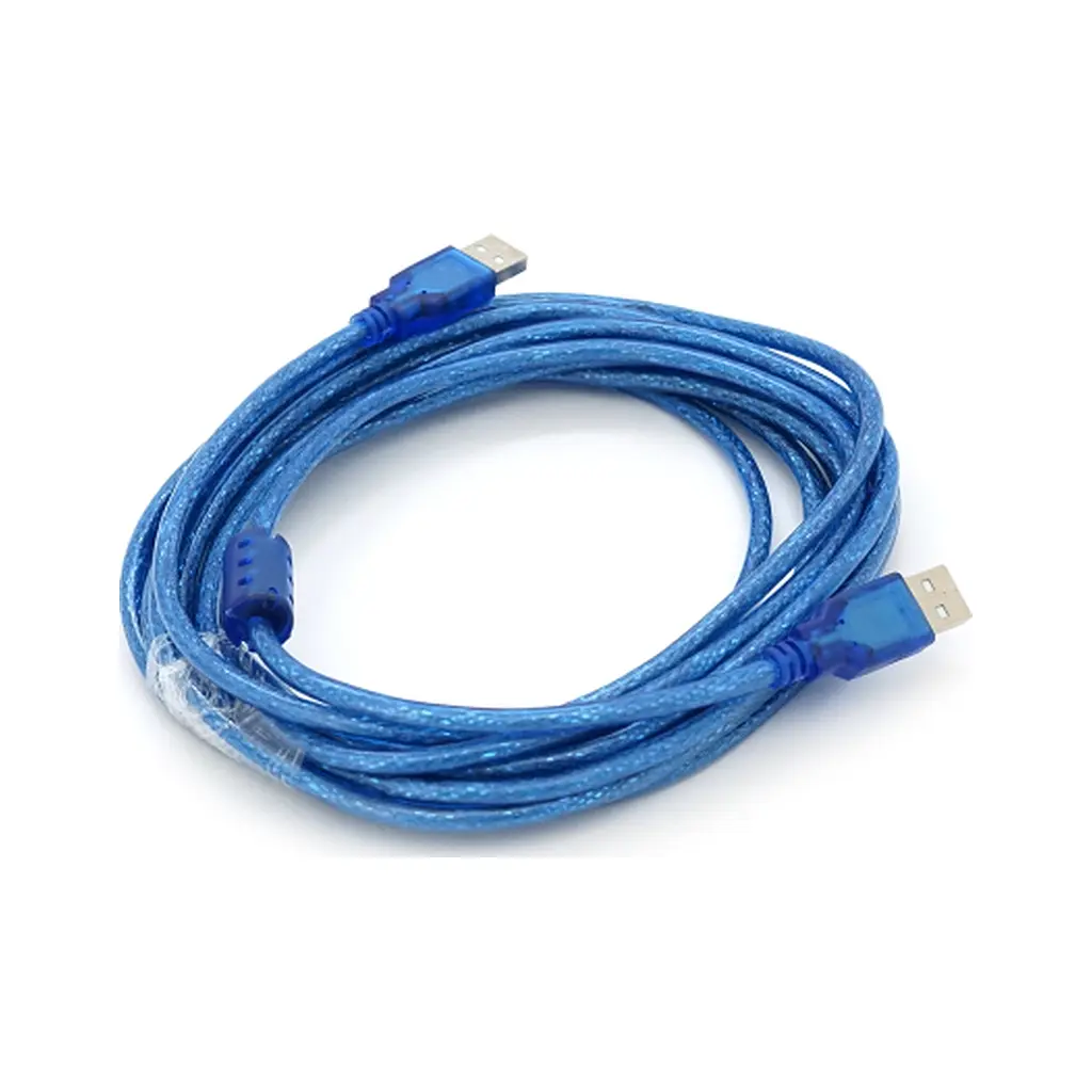 Дата кабель USB 2.0 AM/AM 5.0m blue Ritar (YT-AM/AM-5.0TBL) - фото 2