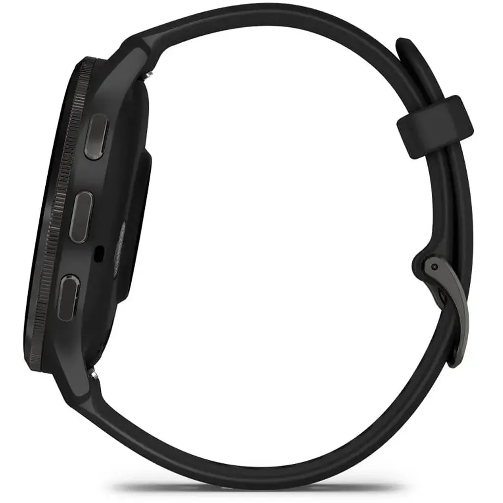 Смарт-годинник Garmin Venu 3 Slate Stainless Steel Bezel with Black Case and Silicone Band (010-02784-51) - фото 8