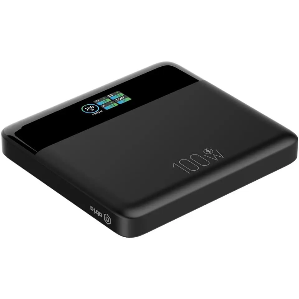 Павербанк ATRIA Black 20 000 mAh / 100 Вт (WPD-X11) - фото 3