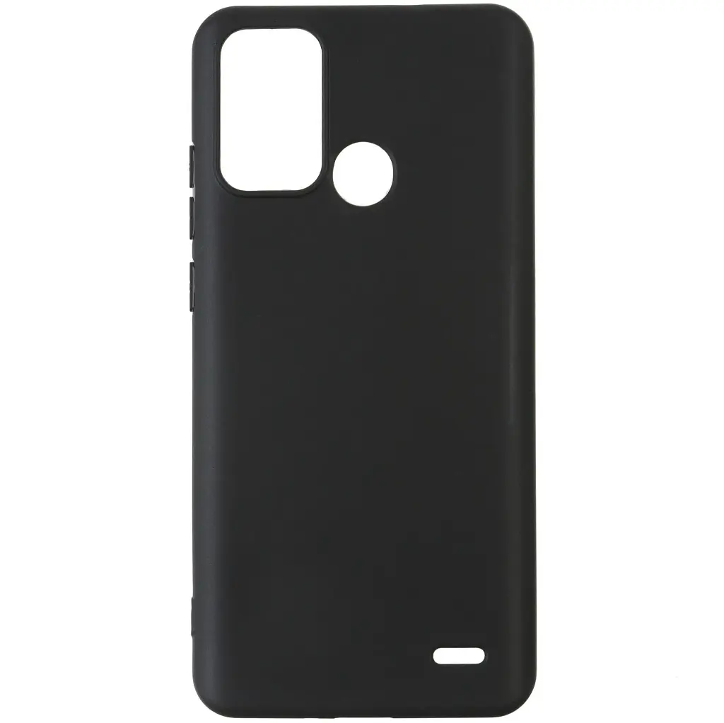 Силиконовый чехол BeCover для ZTE Blade A52 Black (708941) - фото 3