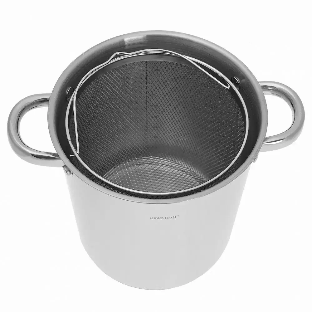 Каструля з друшляком для макаронів KingHoff KH-1525 - фото 5