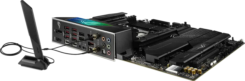 Материнська плата Asus X670E-F ROG Strix Gaming Wi-Fi Socket AM5 (ROG STRIX X670E-F GAMING WIFI) Б/В - фото 3