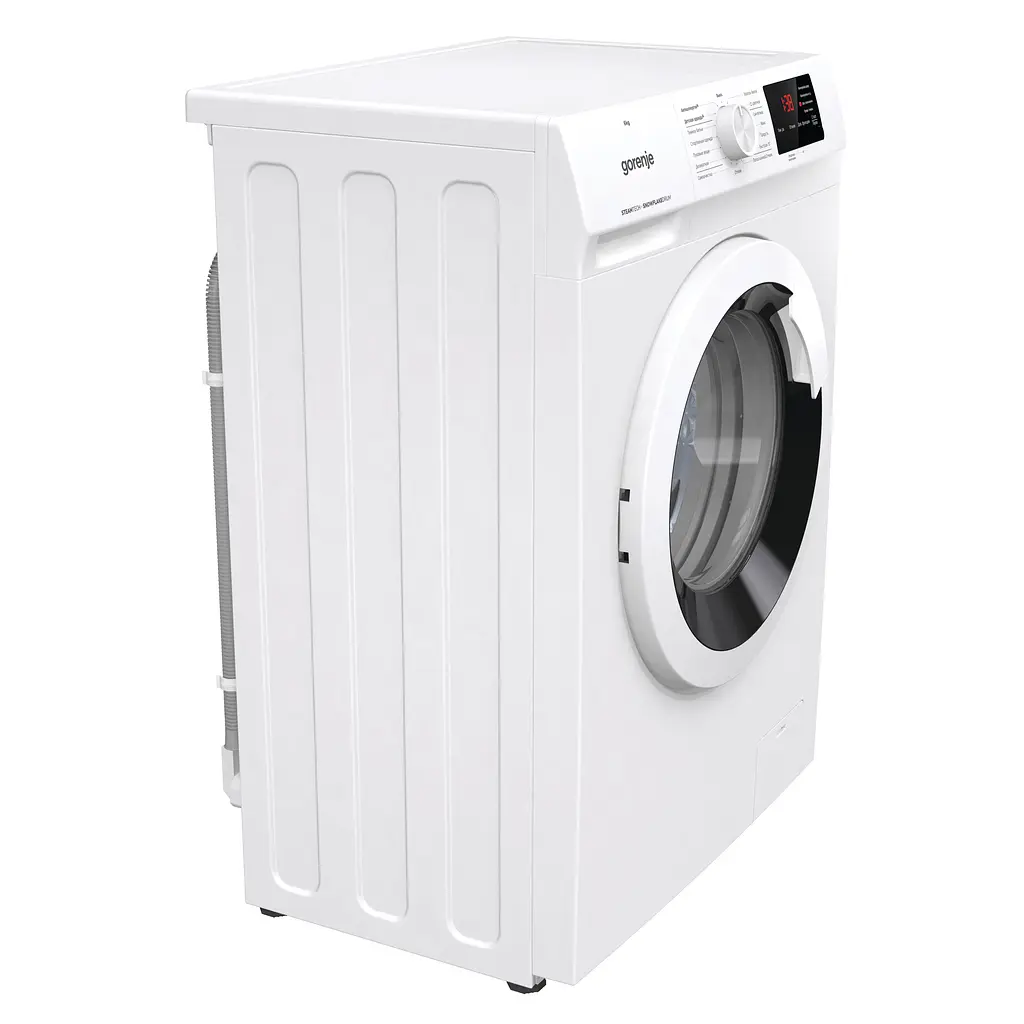 Пральна машина Gorenje з фронтальним завантаженням WHE60SFS, 6кг, 1000, A+++, Пар, глибина 46см, Дисплей, Білий (WHE60SFS) - фото 10