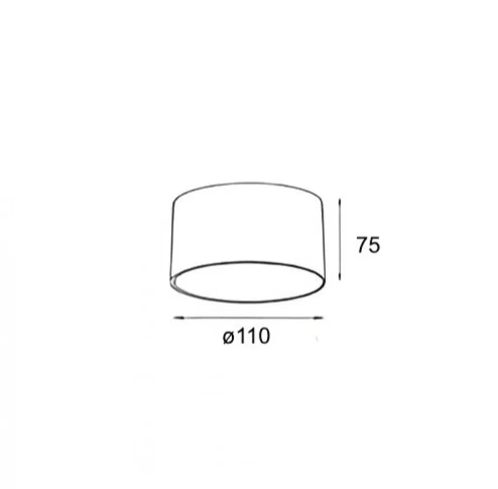 Светильник точечный KLOODI KD-RONDO110 12W CCT BK - фото 2