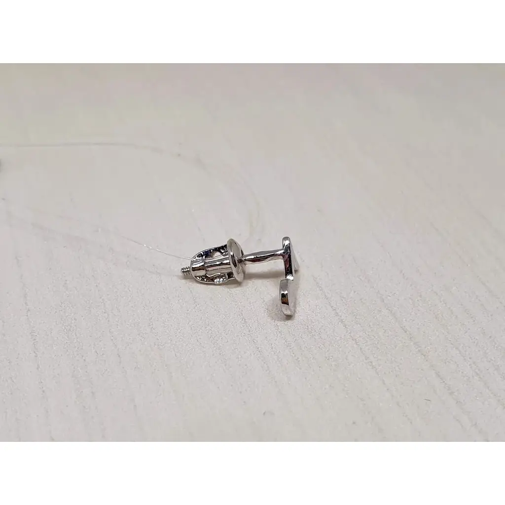 Срібна моносережка Dear. 3554С - фото 2