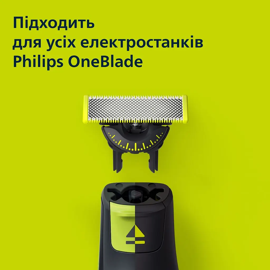Змінне плаваюче лезо Philips OneBlade 360 2 шт. (QP420/50) - фото 4
