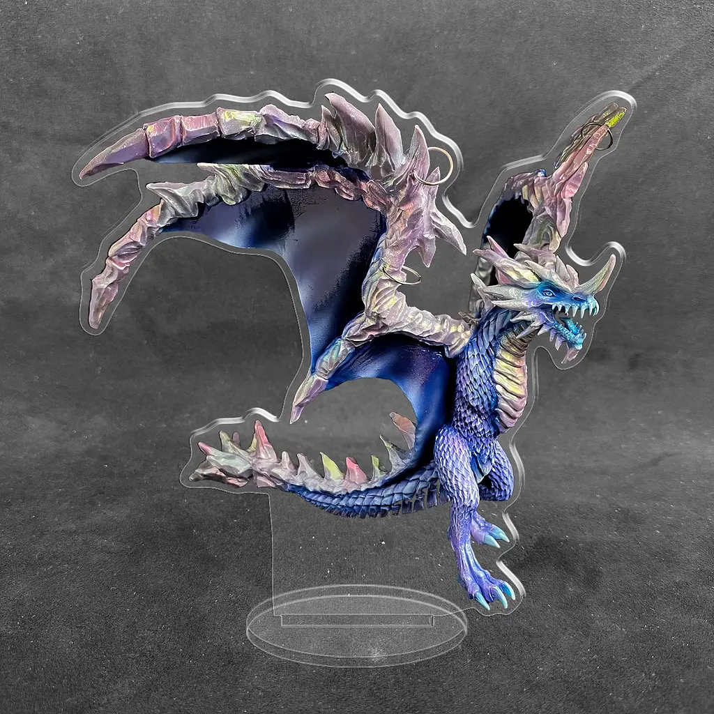 Акрилова колекційна фігурка Dota 2 Winter Wyvern 15 см