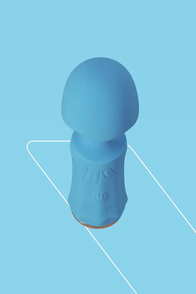 Вібратор FairyGasm SecretFuntasy 11 см блакитний - фото 8