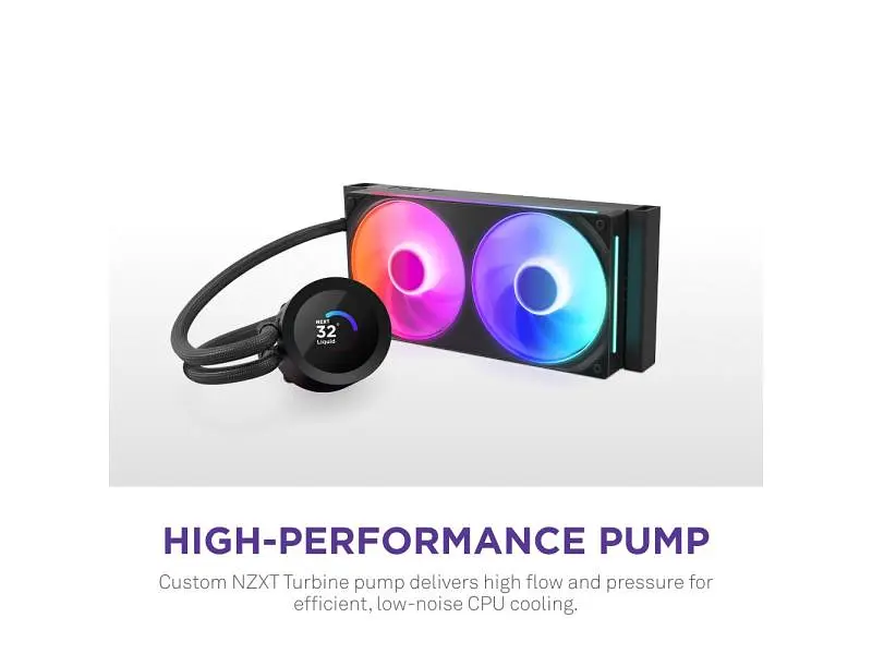 Водяне охолодження NZXT Kraken Plus 240 RGB Black (RL-KR240-B2) - фото 2