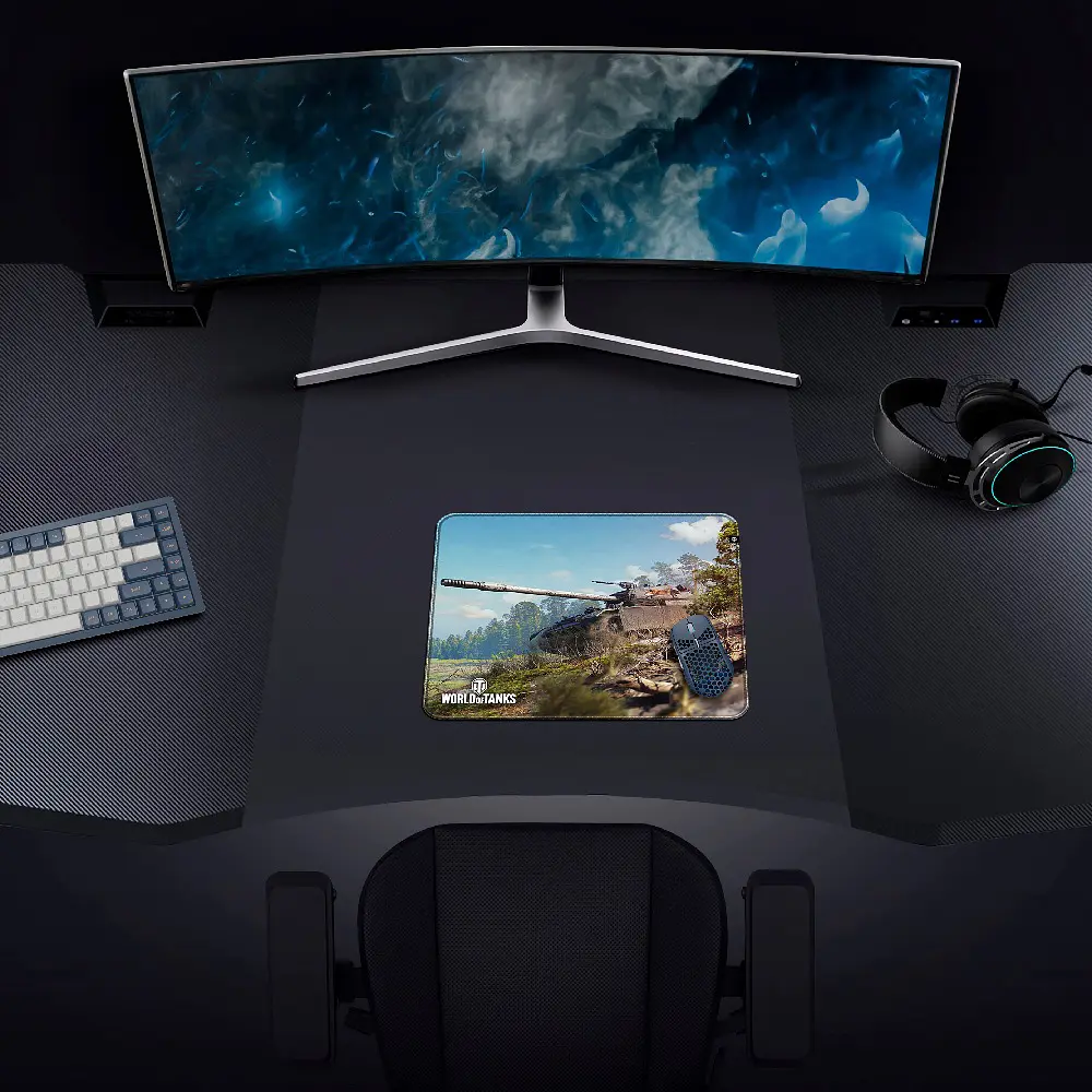 Килимок для миші Wargaming World of Tanks CS-52 LIS Out of the Woods M 30x36 см - фото 6