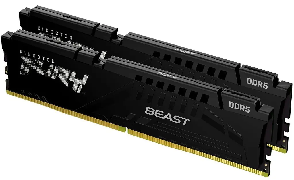 Модуль пам'яті Kingston Fury DDR5 32GB (2x16) 6400MHz Beast Black EXPO (KF564C32BBEK2-32) - фото 2