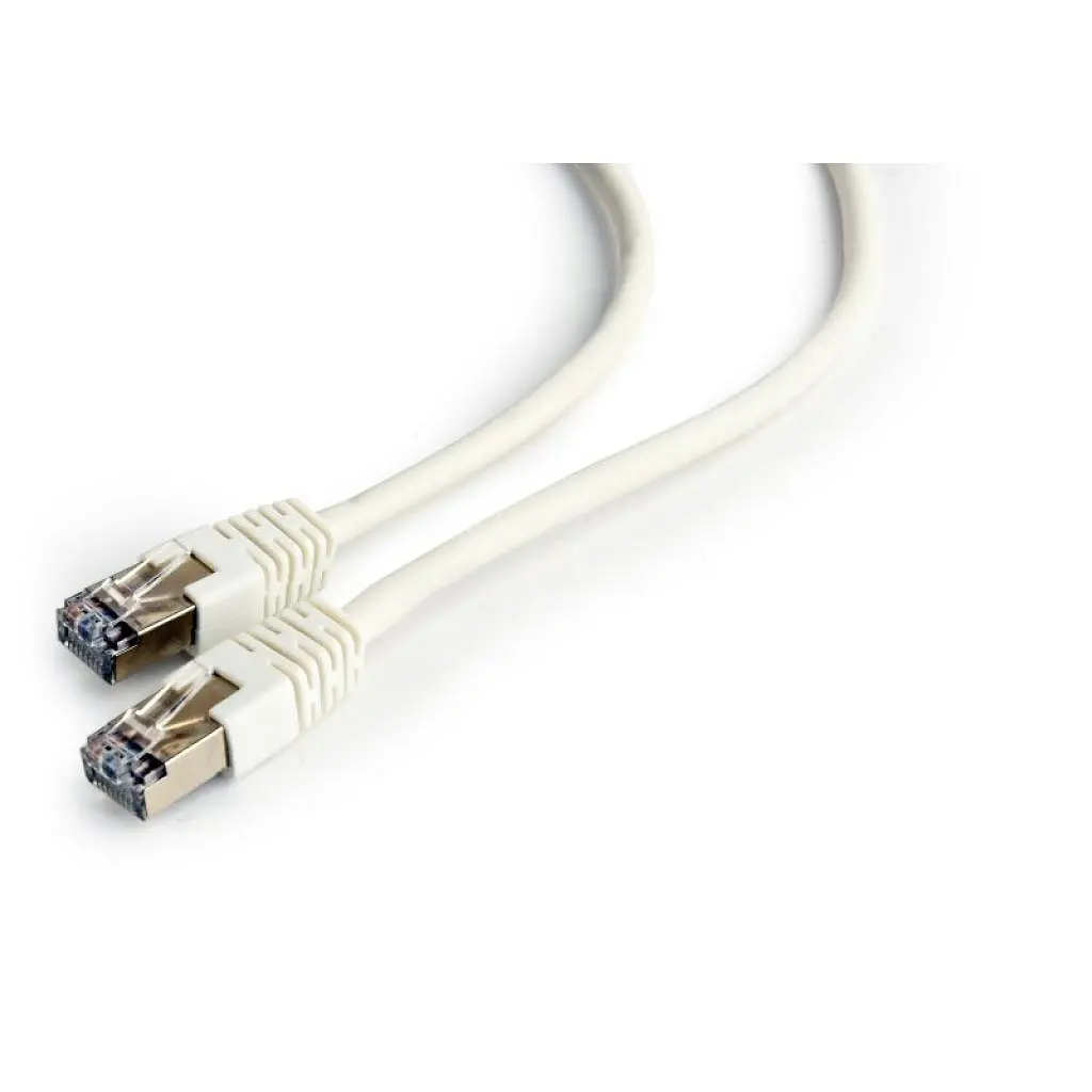 Патч-корд Cablexpert 1м FTP cat 6, white (PP6-1M/W) - фото 2