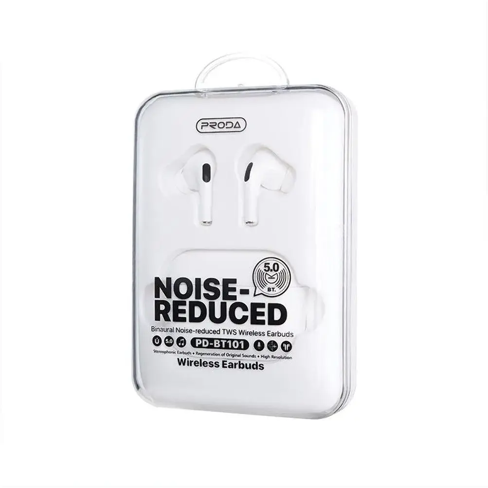 Беспроводные наушники Remax PD-BT101 с функцией шумоподавления белые - фото 2