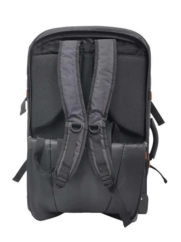 Дорожня сумка-рюкзак Airtex 560/3 колір сірий розмір середній M - фото 4