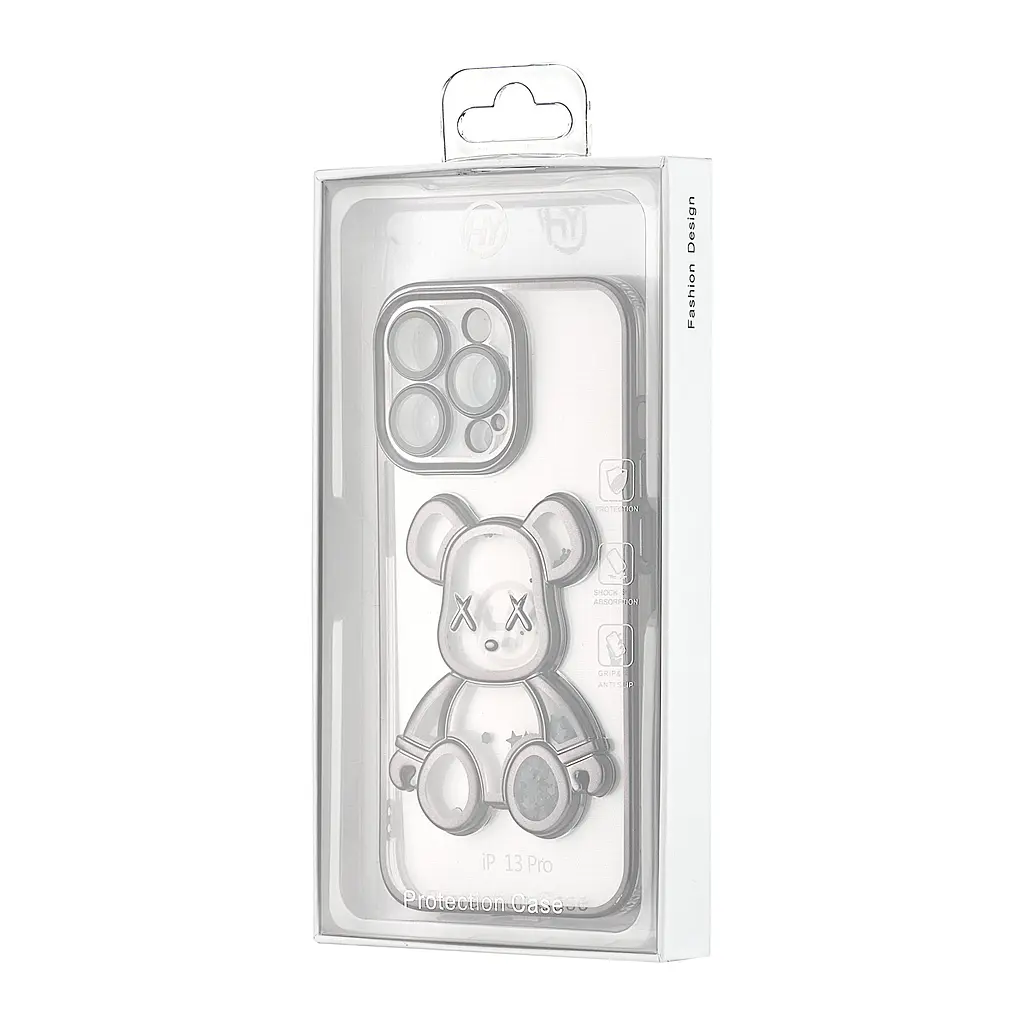 Чохол Shining Bear Case Protected Camera iPhone 13 Pro Black - фото 2
